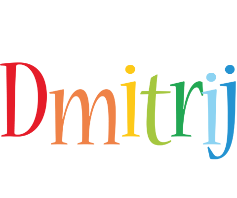 Dmitrij birthday logo