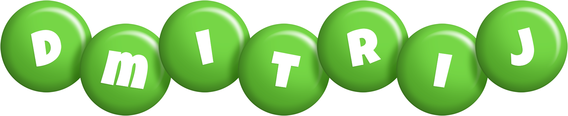 Dmitrij candy-green logo