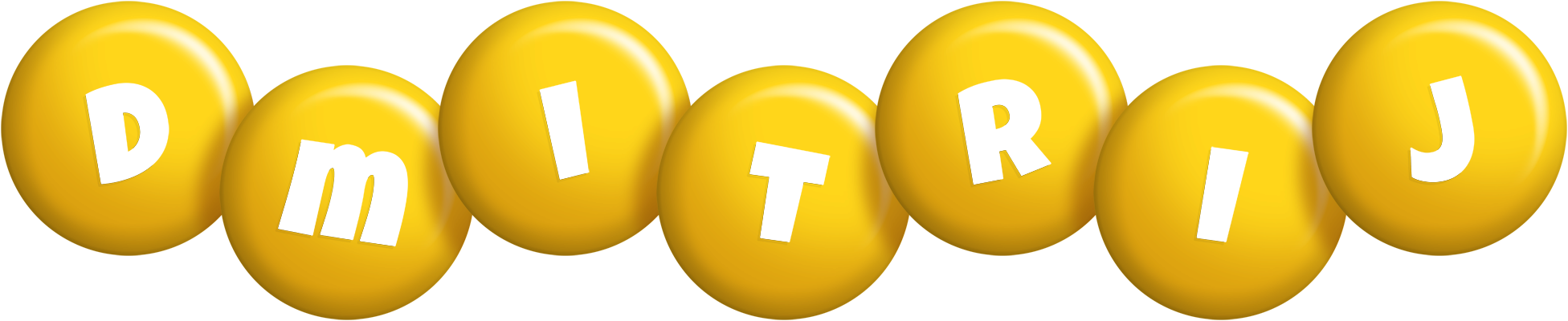Dmitrij candy-yellow logo