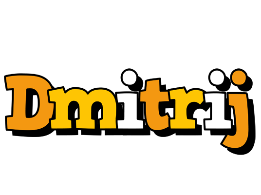 Dmitrij cartoon logo