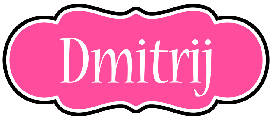 Dmitrij invitation logo
