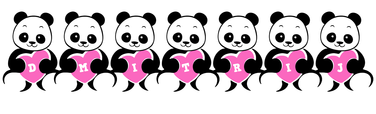 Dmitrij love-panda logo