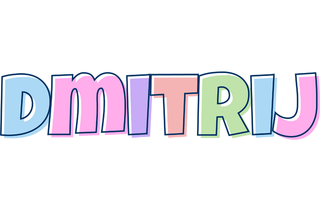 Dmitrij pastel logo