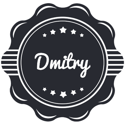 Dmitry badge logo