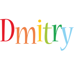 Dmitry birthday logo