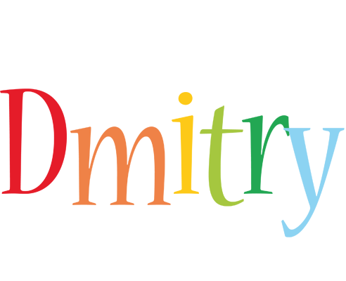Dmitry birthday logo