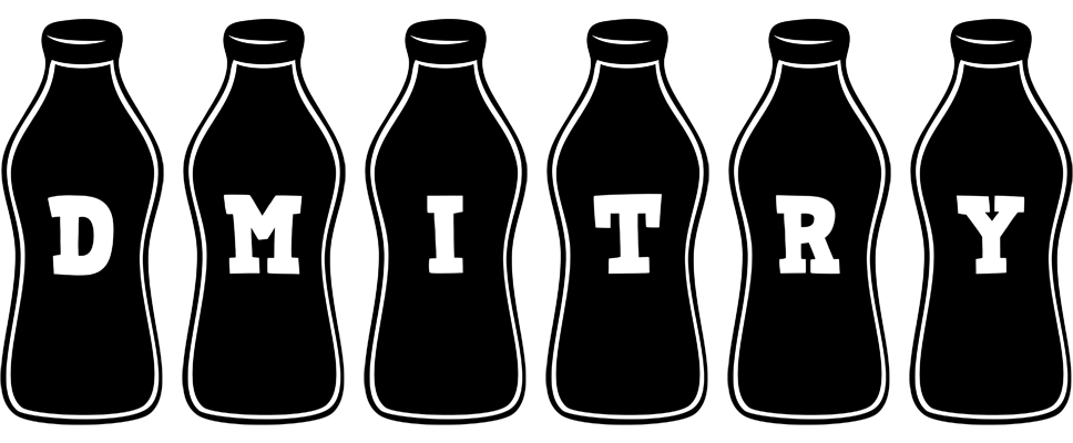 Dmitry bottle logo