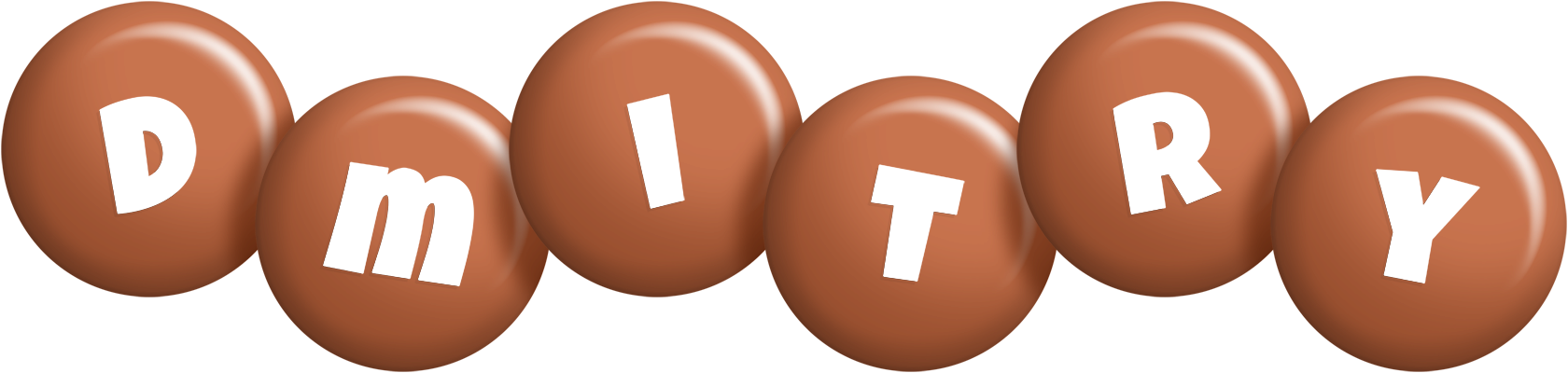 Dmitry candy-brown logo