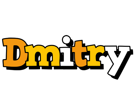 Dmitry cartoon logo