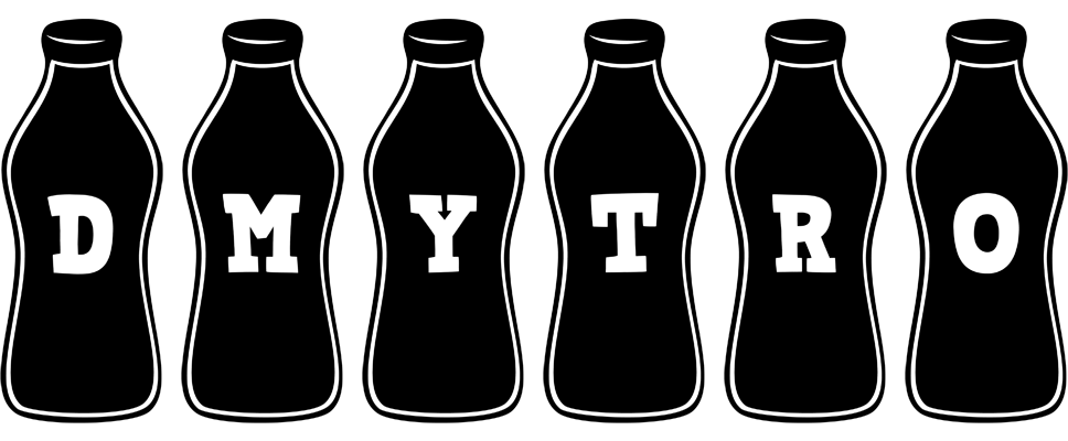 Dmytro bottle logo