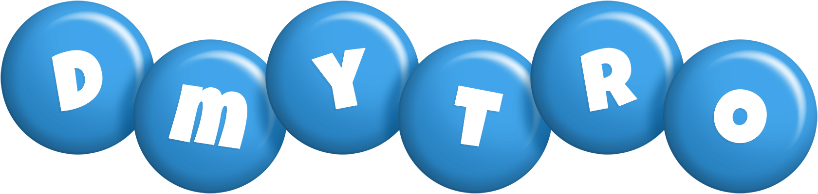 Dmytro candy-blue logo