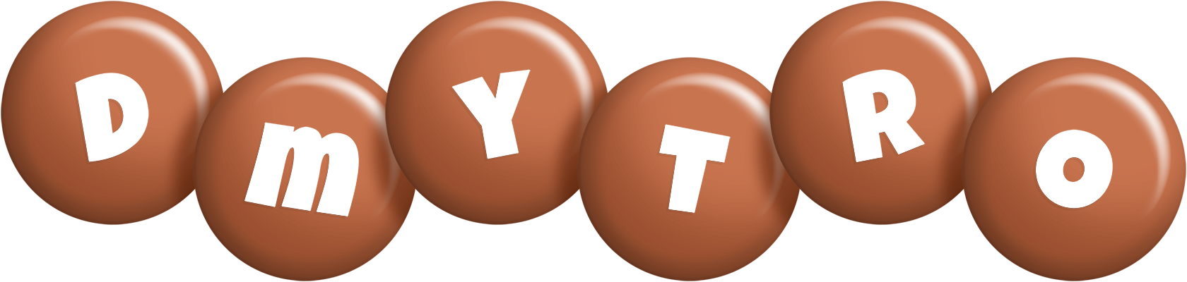 Dmytro candy-brown logo