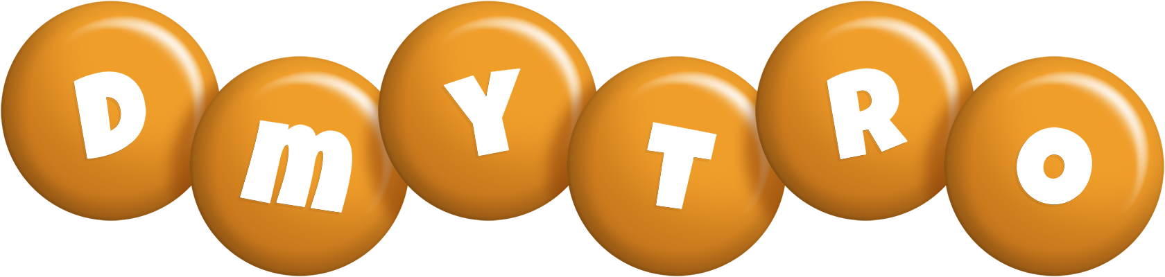 Dmytro candy-orange logo