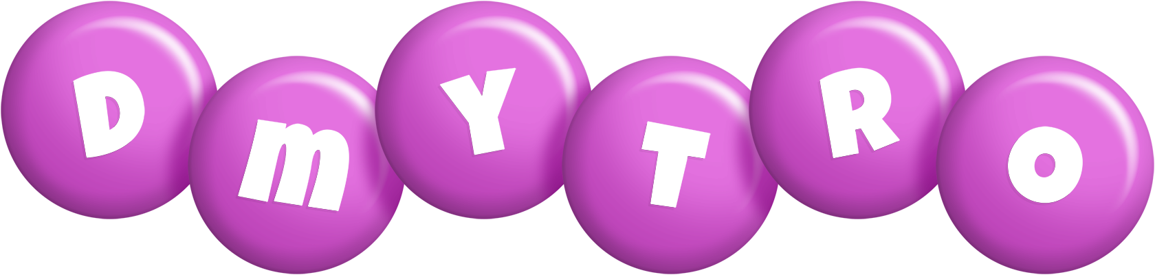 Dmytro candy-purple logo