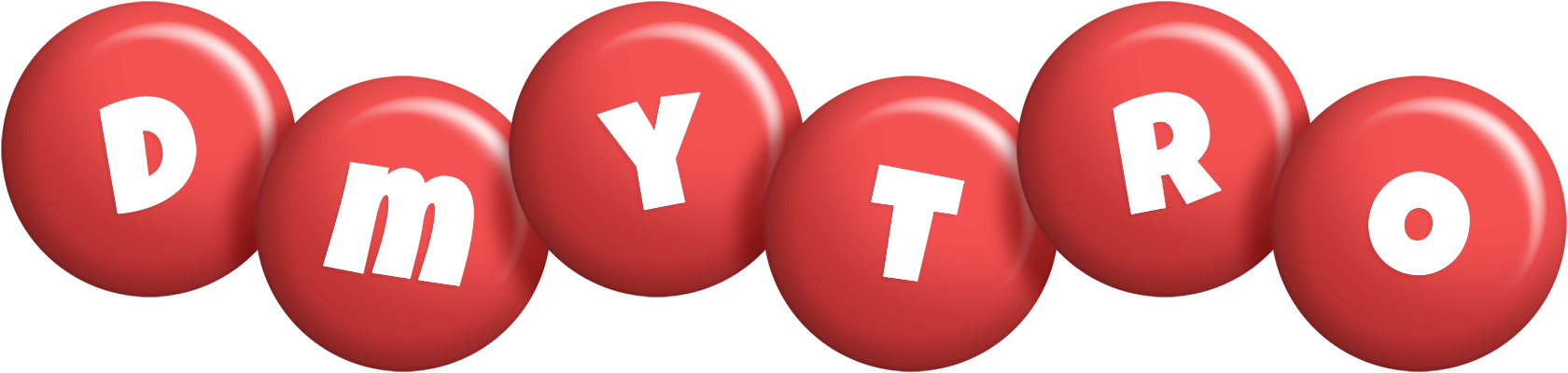 Dmytro candy-red logo