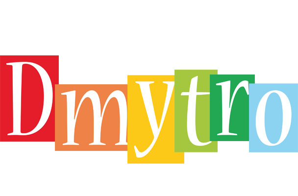 Dmytro colors logo