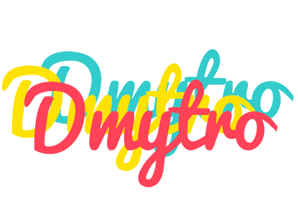 Dmytro disco logo
