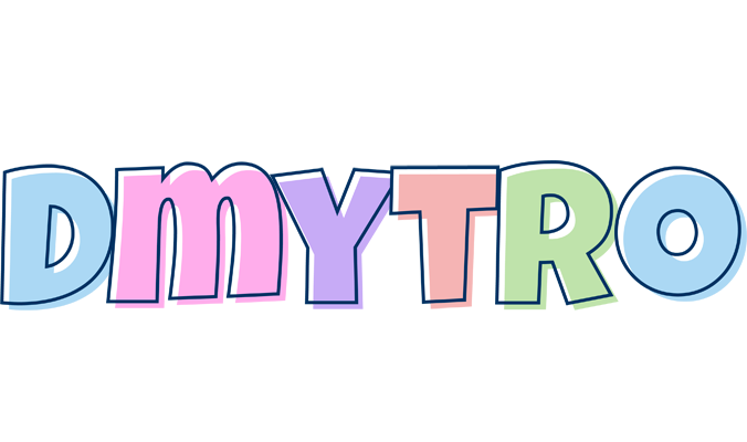 Dmytro pastel logo