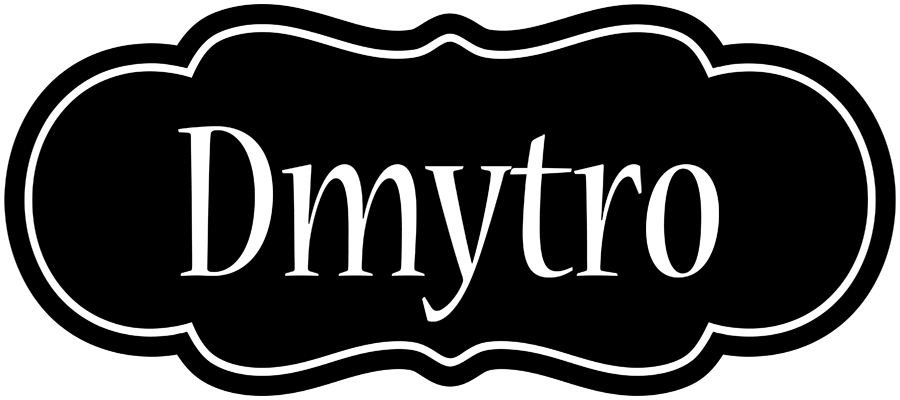Dmytro welcome logo