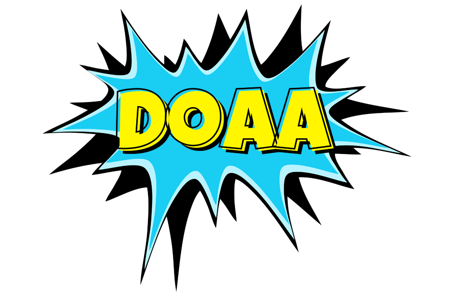 Doaa amazing logo