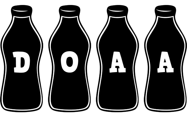 Doaa bottle logo