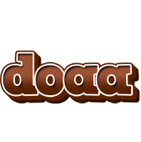 Doaa brownie logo