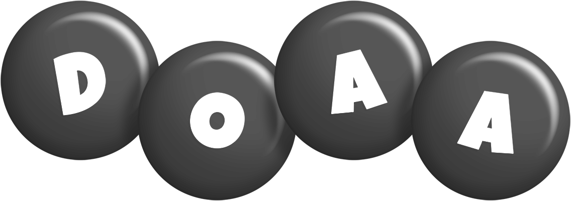 Doaa candy-black logo