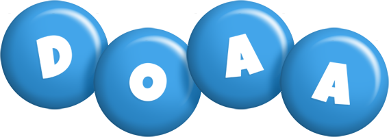 Doaa candy-blue logo