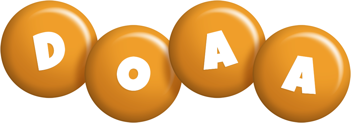 Doaa candy-orange logo