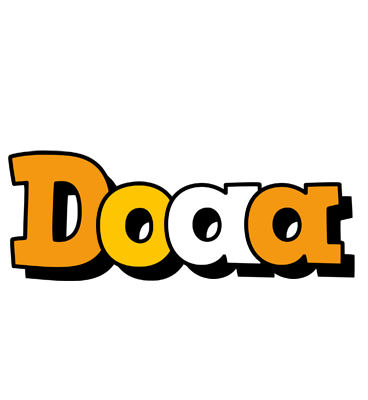 Doaa cartoon logo