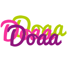 Doaa flowers logo