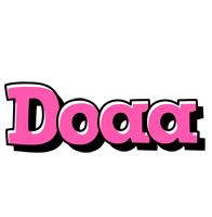 Doaa girlish logo