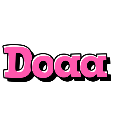 Doaa girlish logo