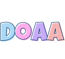 Doaa pastel logo