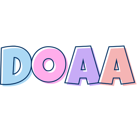 Doaa pastel logo