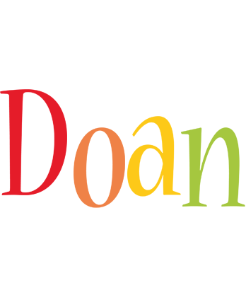 Doan birthday logo