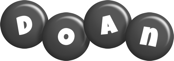 Doan candy-black logo