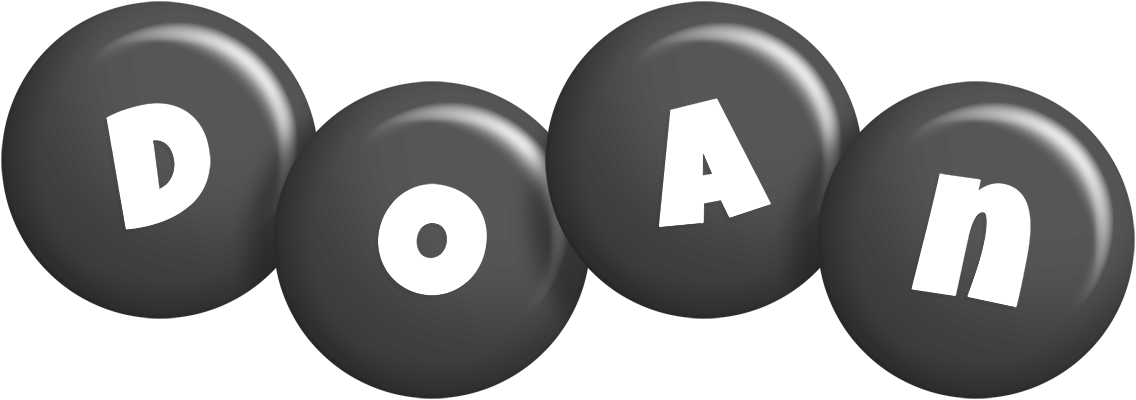 Doan candy-black logo
