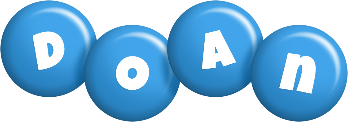 Doan candy-blue logo