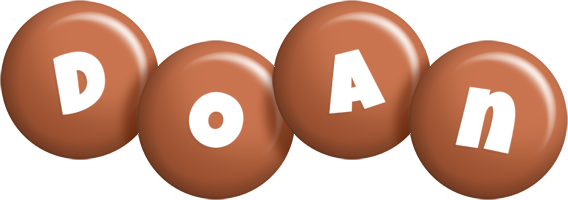 Doan candy-brown logo