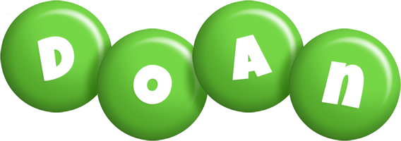 Doan candy-green logo