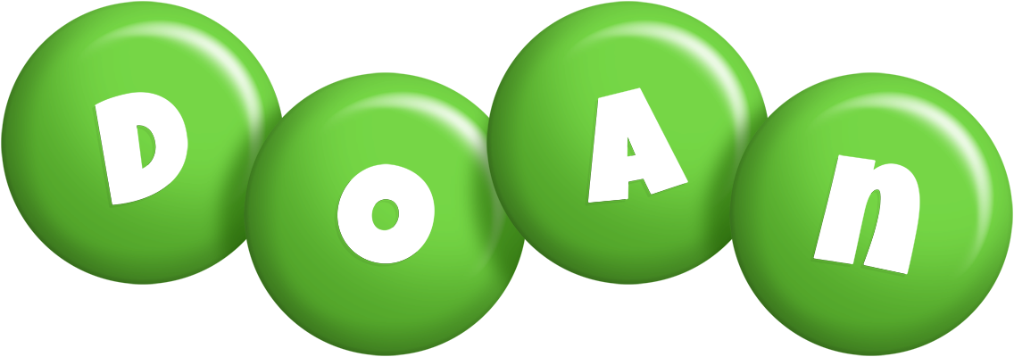Doan candy-green logo