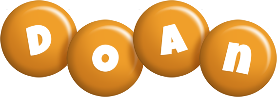 Doan candy-orange logo