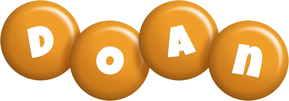 Doan candy-orange logo