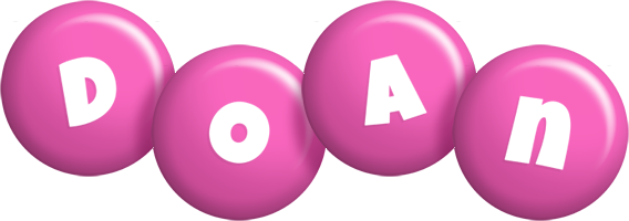 Doan candy-pink logo