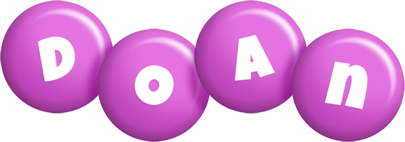 Doan candy-purple logo