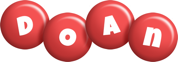 Doan candy-red logo