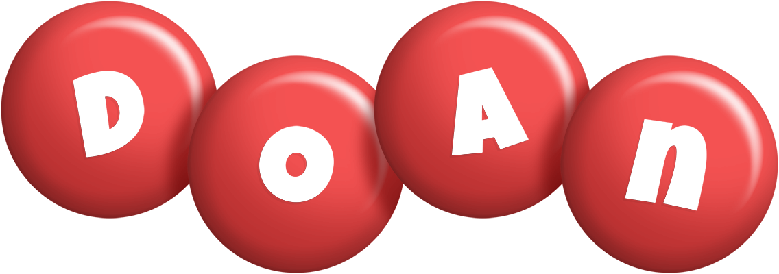 Doan candy-red logo