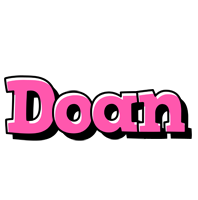 Doan girlish logo