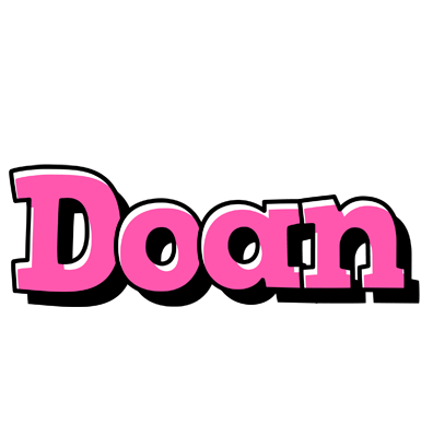 Doan girlish logo